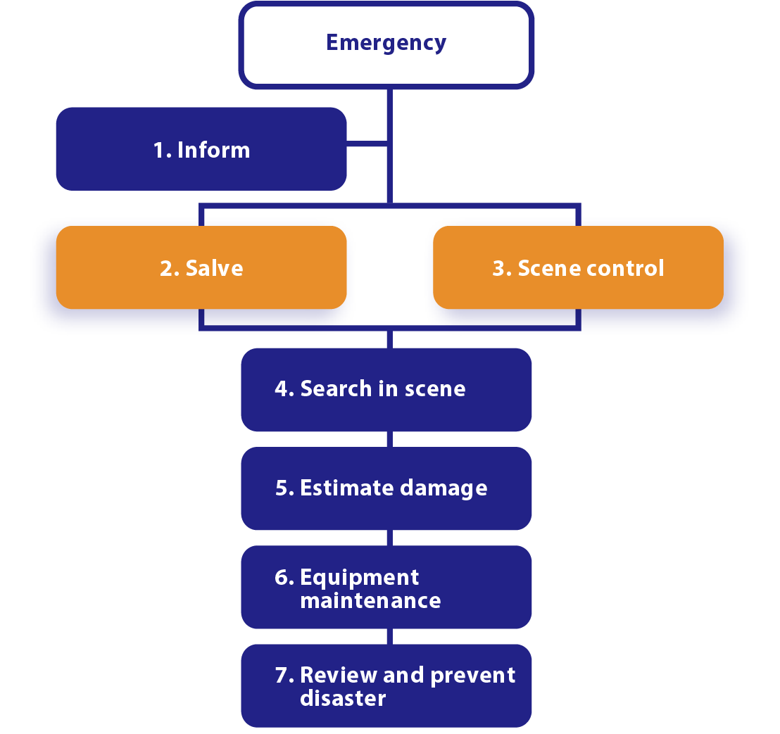 Emergency Response Process Flowchart