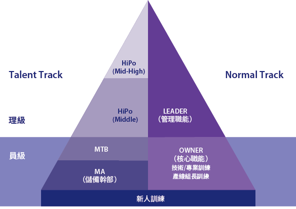 潛力人才發展規劃圖