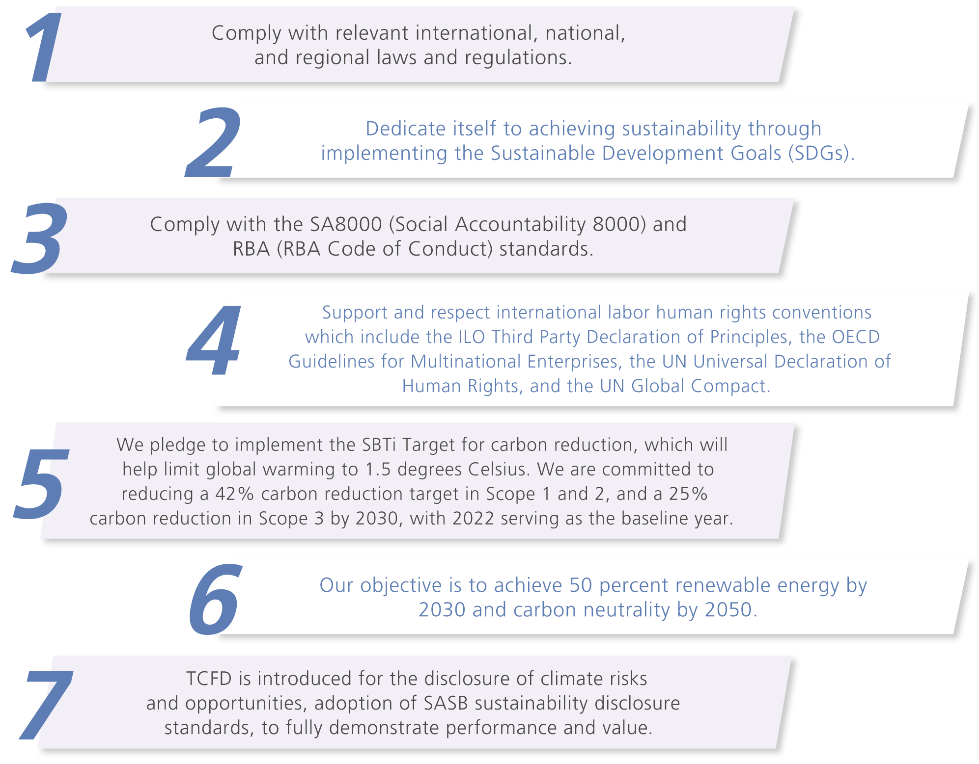 Quanta's Commitments